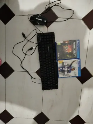 2 Juegos PS4 + Teclado y Ratón T-WOLF