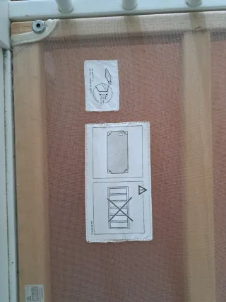 Cuna bebé madera blanca