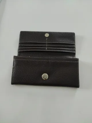 Billetera mujer marrón