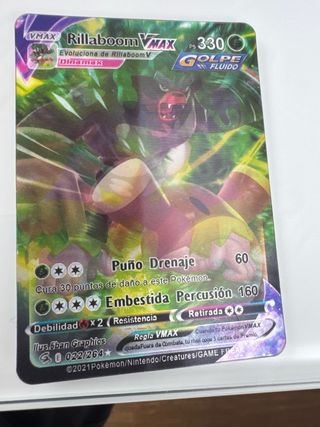 Carta Pokémon Boltund VMAX 330 PS 104/264