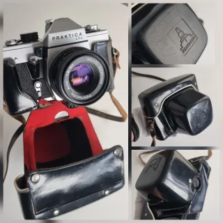 PRAKTICA LTL Cámara analógica + FUNDA _IMPECABLE_