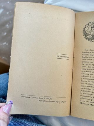 Libro antiguo "Mimi Pinson"
