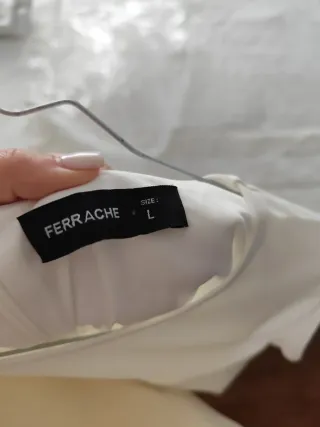 Vestido Ferrache branco