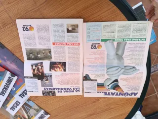 Lote 7 boletines Expo'92 Sevilla