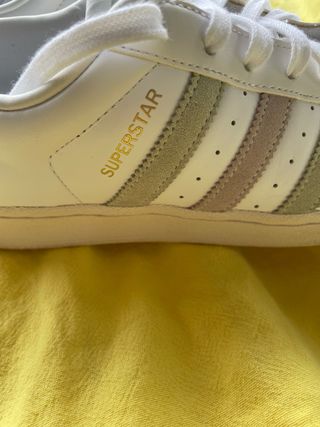 Zapatillas Adidas Superstar Blancas Talla 41 1/3