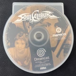 Lote 2 juegos Dreamcast: Soul Calibur + WWF