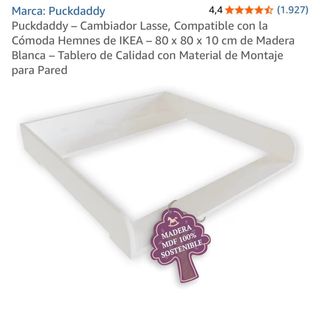 Cambiador Cómoda Hemnes IKEA