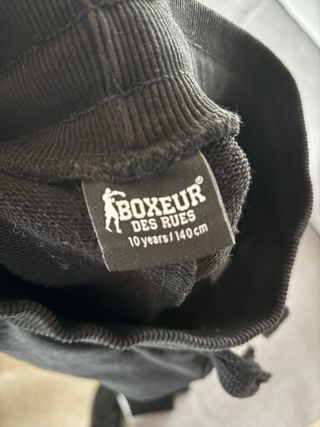Boxeur des Rues Pantalón Negro