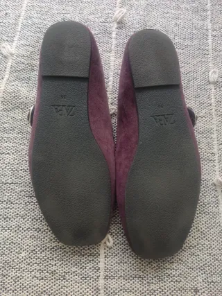 Sabrinas Zara Talla 36 Morado