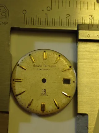 Quadrante Girard Perregaux Gyromatic Vintage