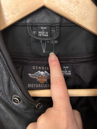 Chaqueta Harley Davidson Calavera Reflectante