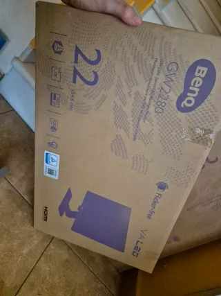 Monitor BenQ 22 pulgadas HDMI x2 y VGA