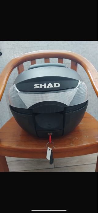 Maleta Moto Shad Honda Negra