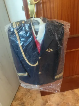 Traje de comunión niño azul marino