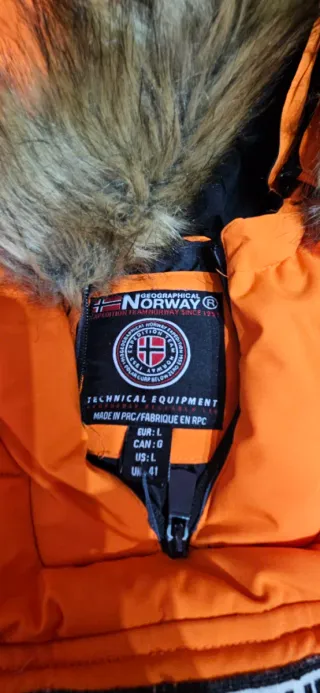Chaqueta Geographical Norway Naranja