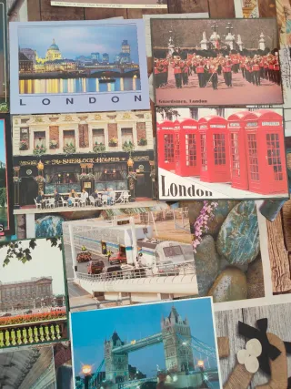 Lote de 21 Postales de Viajes