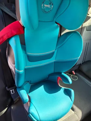 Silla coche Cybex azul