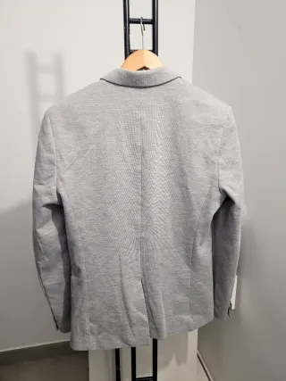 Blazer Zara Man Gris