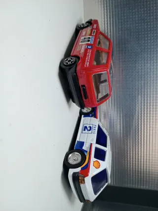 Bburago y Mc Toy Vehículos Rally