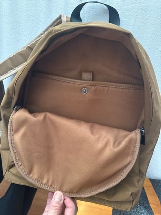 Mochila Scalpers marrón para portatil