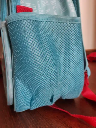 Mochila escolar y bandolera a juego