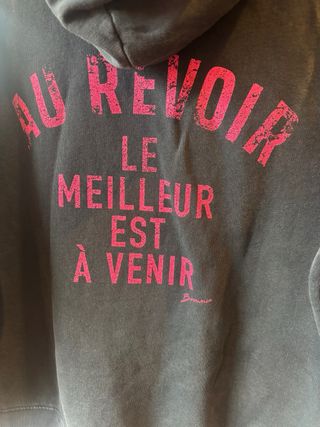 Sudadera Brownie Talla S-M Negra