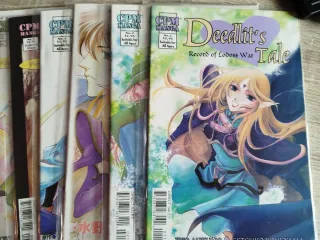 Lote Manga Record of Lodoss War