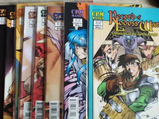 Lote Manga Record of Lodoss War