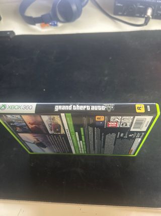 Grand Theft Auto V Xbox 360 INCOMPLETO