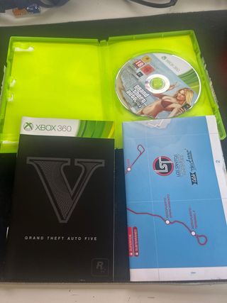 Grand Theft Auto V Xbox 360 INCOMPLETO