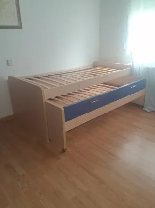 Cama nido con cajones