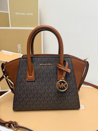 Bolso Michael Kors Marrón y Dorado