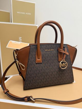 Bolso Michael Kors Marrón y Dorado