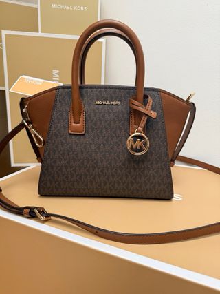 Bolso Michael Kors Marrón y Dorado