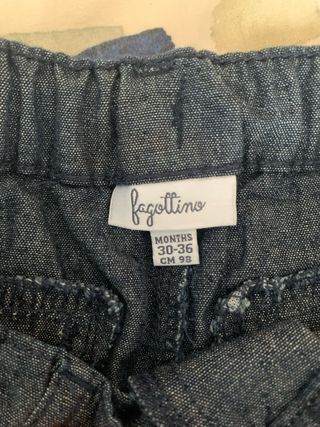 Bermuda Fagottino Azul