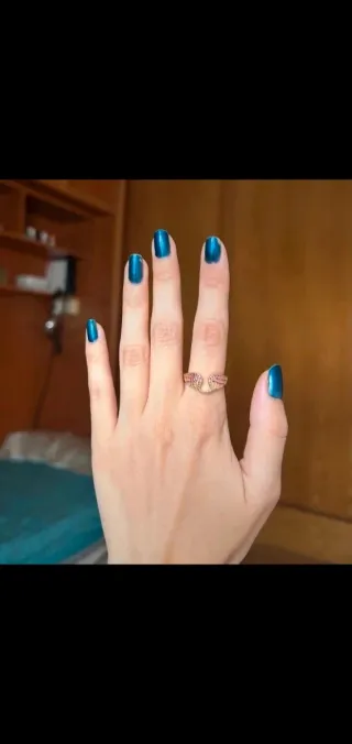 Anillo Zadig et Voltaire alas oro rosa y piedras