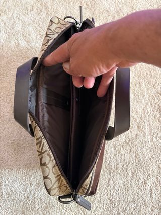 Bolso Calvin Klein Beige y Marrón