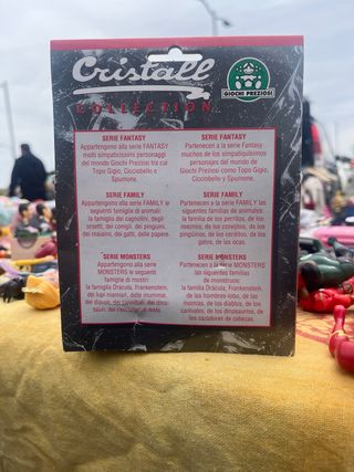 Cristall Collection Monsters Gioc Prezio