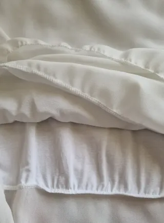 Vestito donna estivo bianco taglia unica