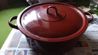 Lote 3 Ollas Cocina Terracota