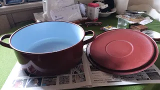 Lote 3 Ollas Cocina Terracota