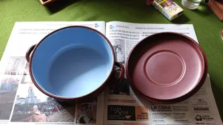 Lote 3 Ollas Cocina Terracota
