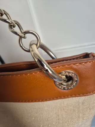 Bolso Gloria Ortiz Beige y Marrón