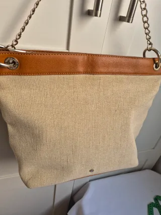 Bolso Gloria Ortiz Beige y Marrón