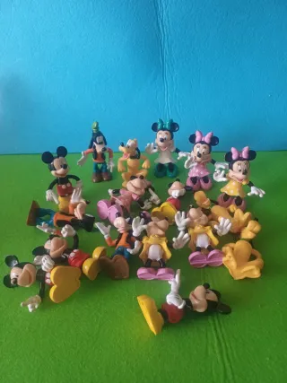 Lotto 17 Pezzi Figure Snodate Disney