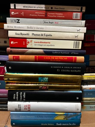 1 libro 3€. 5 libros 10€. NUEVOS TÍTULOS