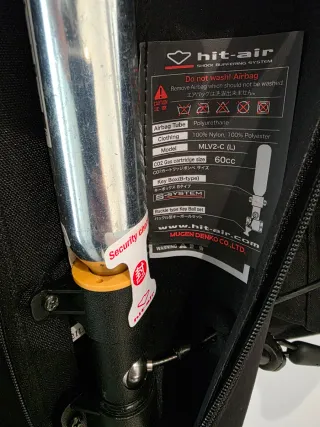 Chaleco Airbag Moto Hit-Air MLV2 Talla L