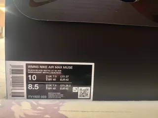 Nike Air Max Muse Negro