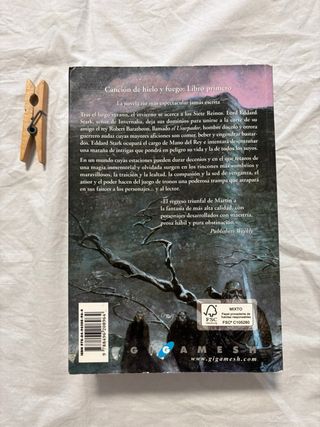 Canción de hielo y fuego: Juego de tronos (Giga...