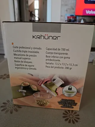 Picadora Manual Krüner 700ml